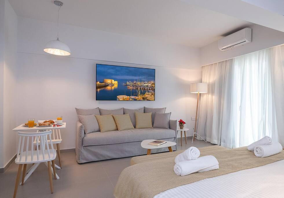 Electra Luxury Apartment At The Heraklion Center מראה חיצוני תמונה